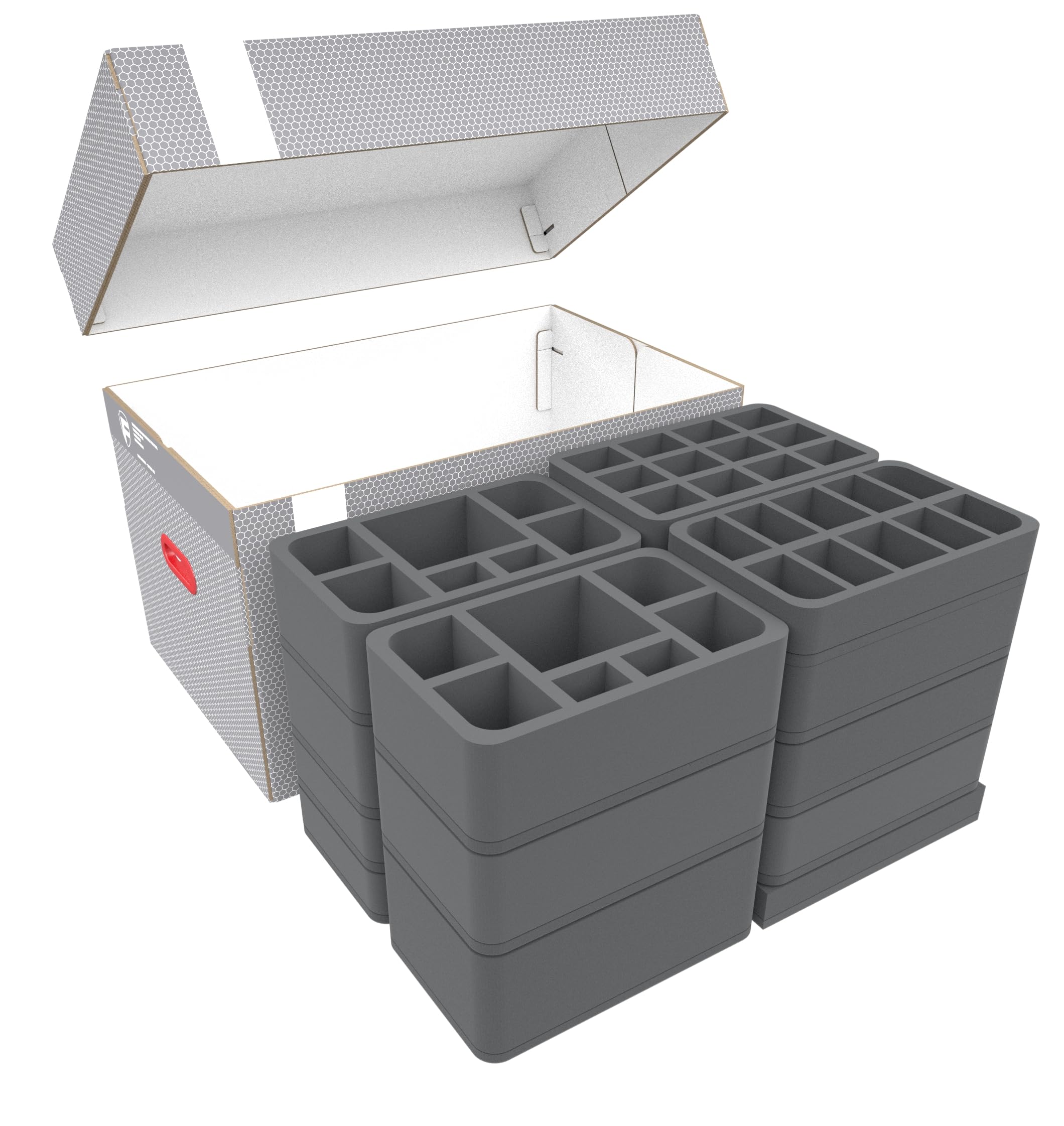 Feldherr Caja de almacenamiento compatible con StarCraft Army Bundle - Juego de tres jugadores, almacenamiento en miniatura/transporte/protección (DSLB310P74)