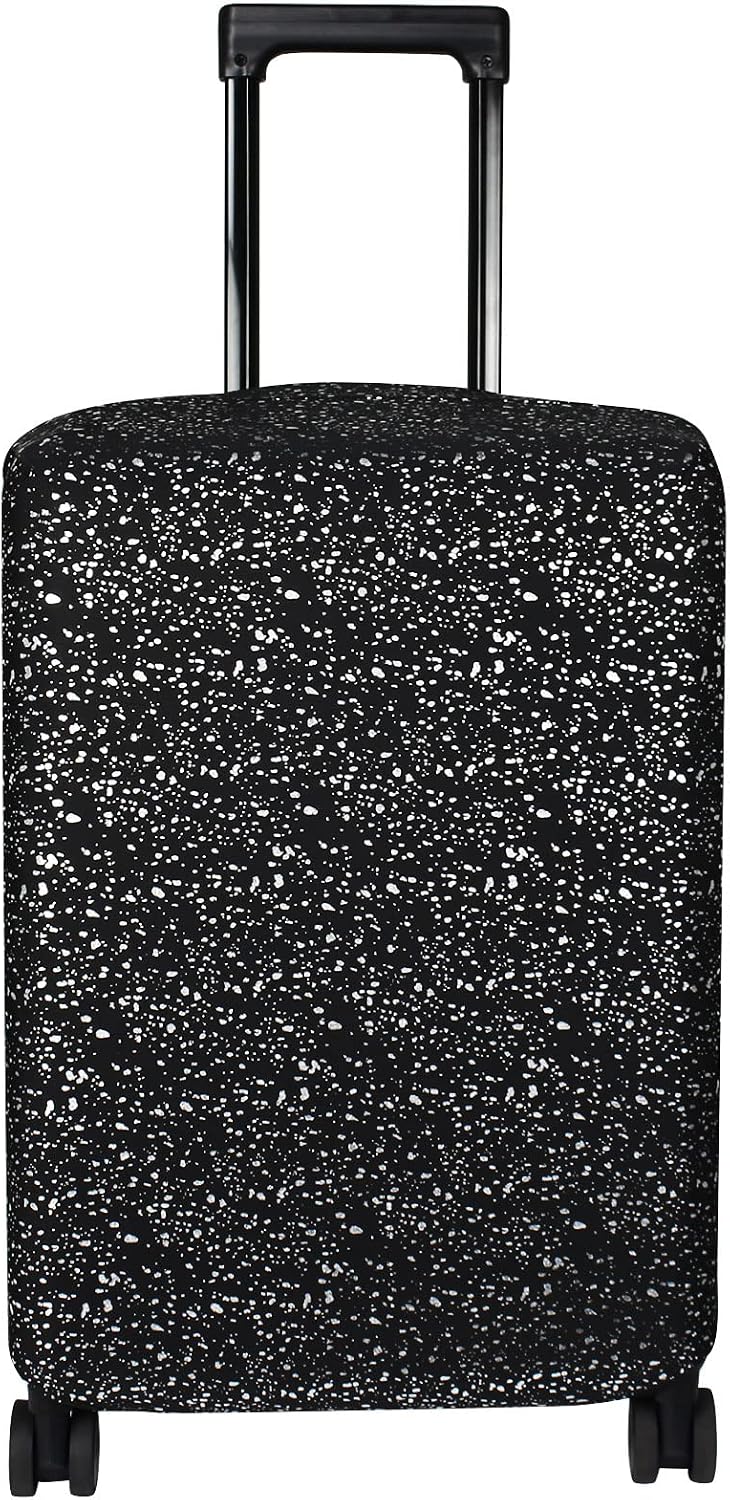 Explore Land Travel Luggage Cover Suitcase Protector Fits 27-30 Inch Luggage (Foil Stipple, L)
