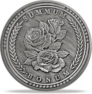 Summum Bonum Stoic Coin Stoicism Challenge Coin Stoic Reminder Token for Daily Stoic Meditations