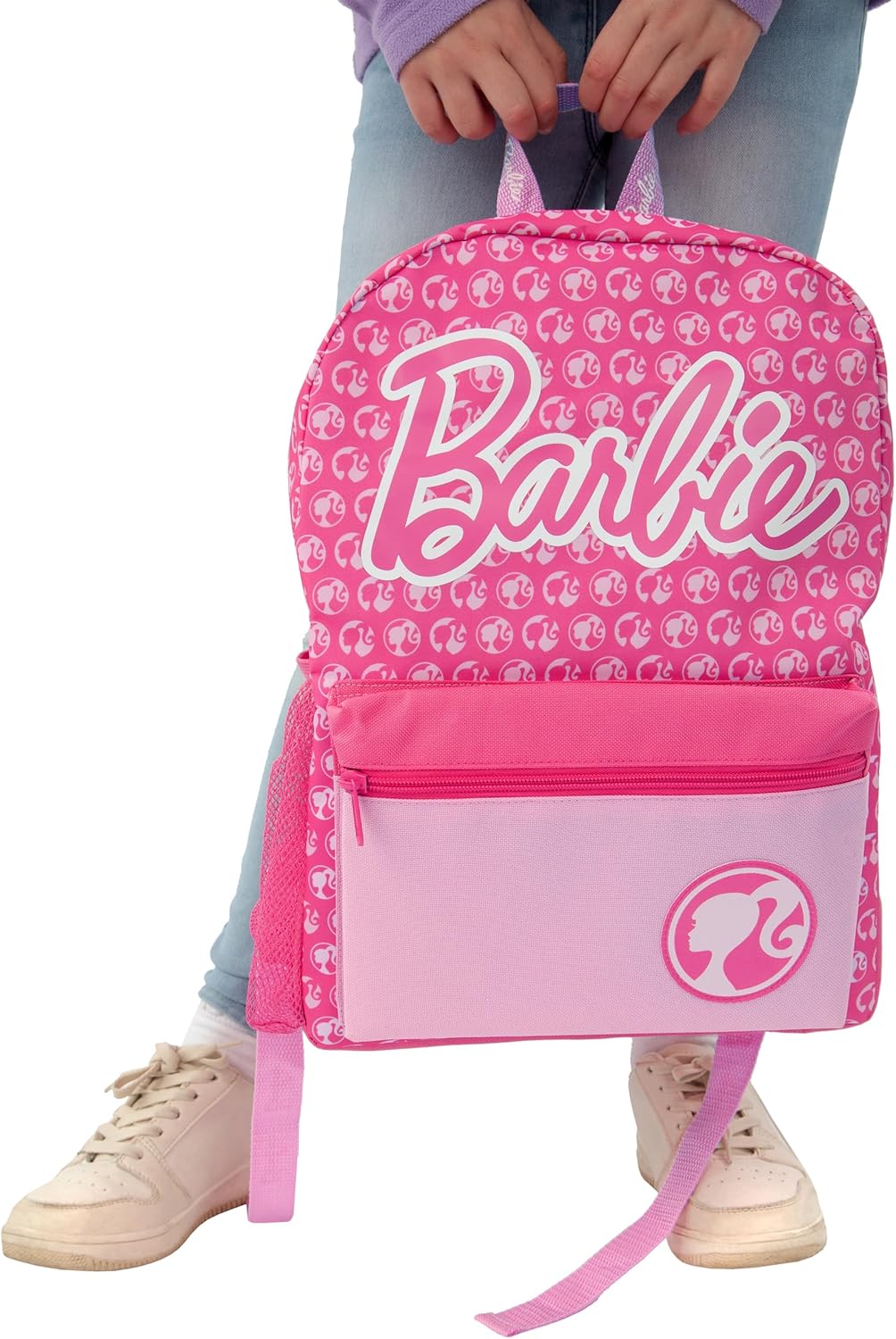 Barbie School Backpack | Kindergarten Backpack For Girls | Girls Bags | One Size Pink