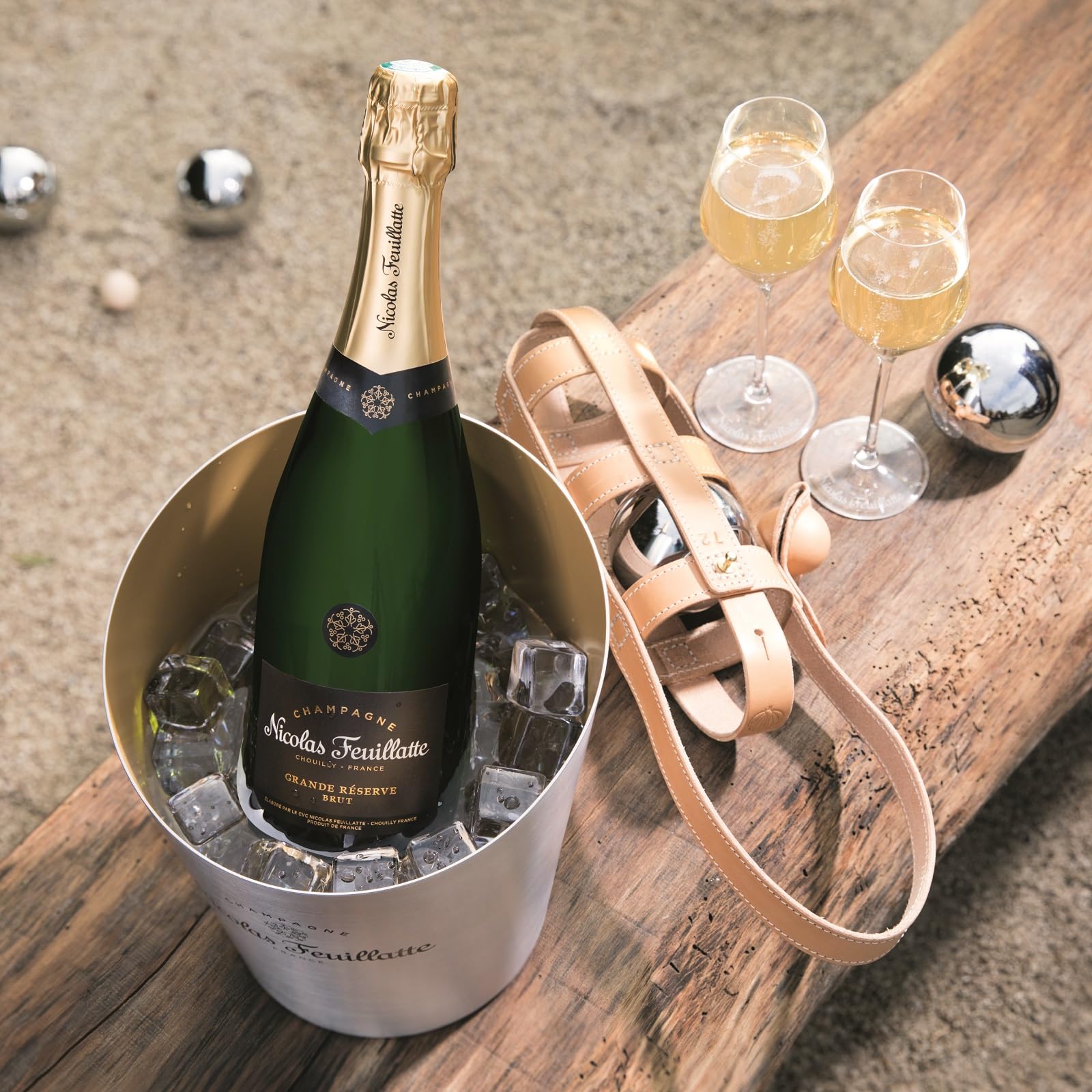Champagne Nicolas Feuillatte Grande Reserve Brut 75cl (Lot de 3)