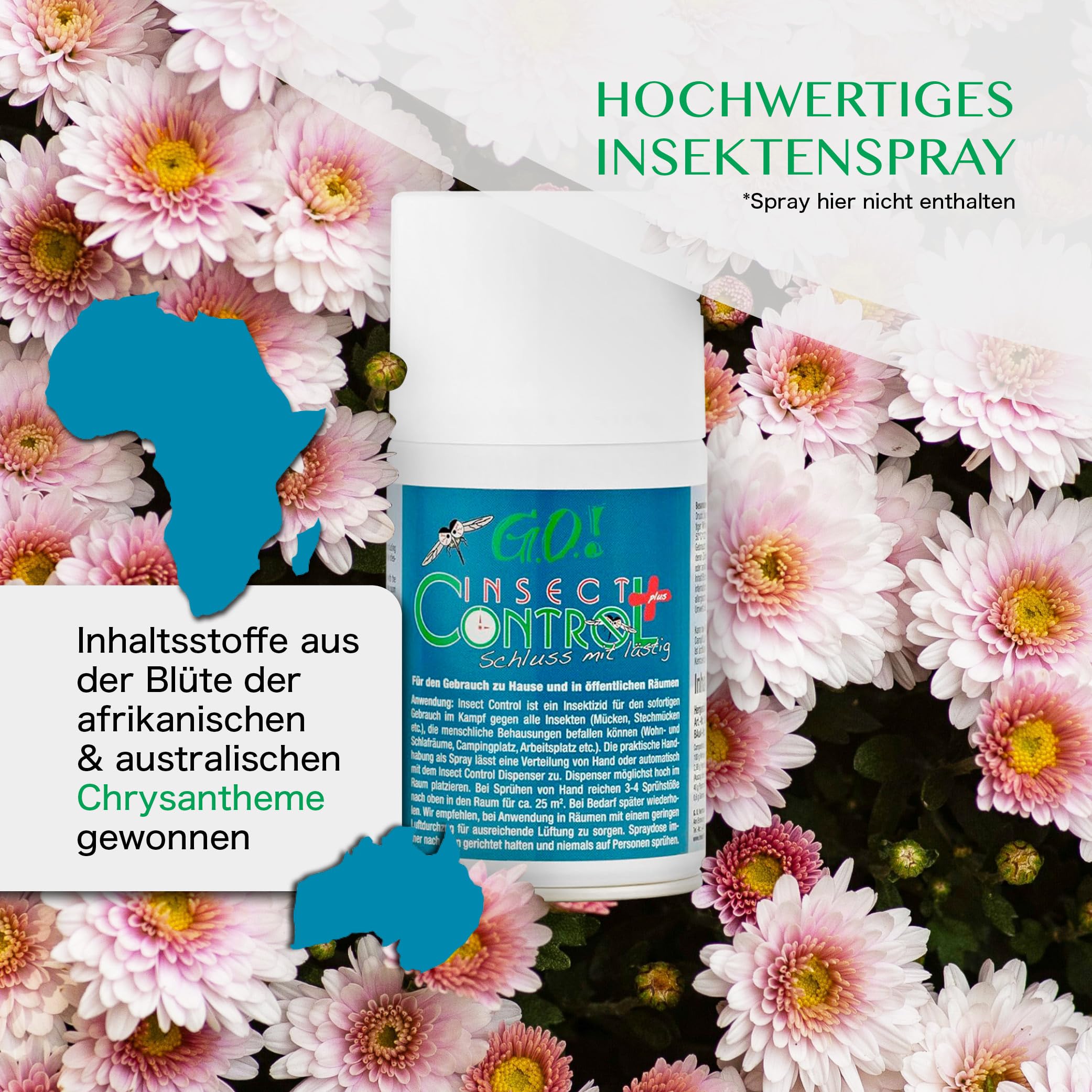 Dispenser Standard (#1) (Sprühapparat, Zerstäuber) – geeignet für Spraydosen zu 250ml (ohne Spray)