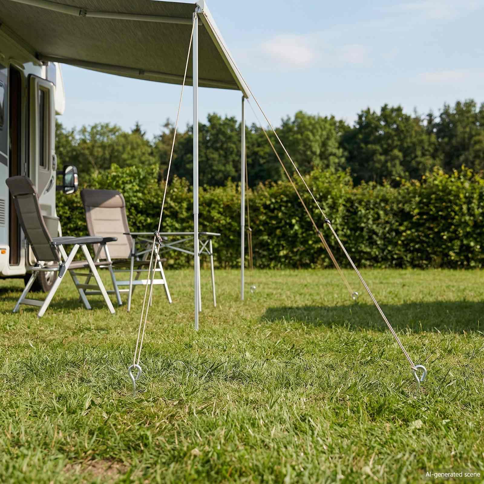 10 anclajes plateados de metal galvanizado, diámetro de 10 x 40 cm, resistentes a la intemperie y a la putrefacción, para jardín, terraza, cenador, postes de vallas, toldo y dispositivo de