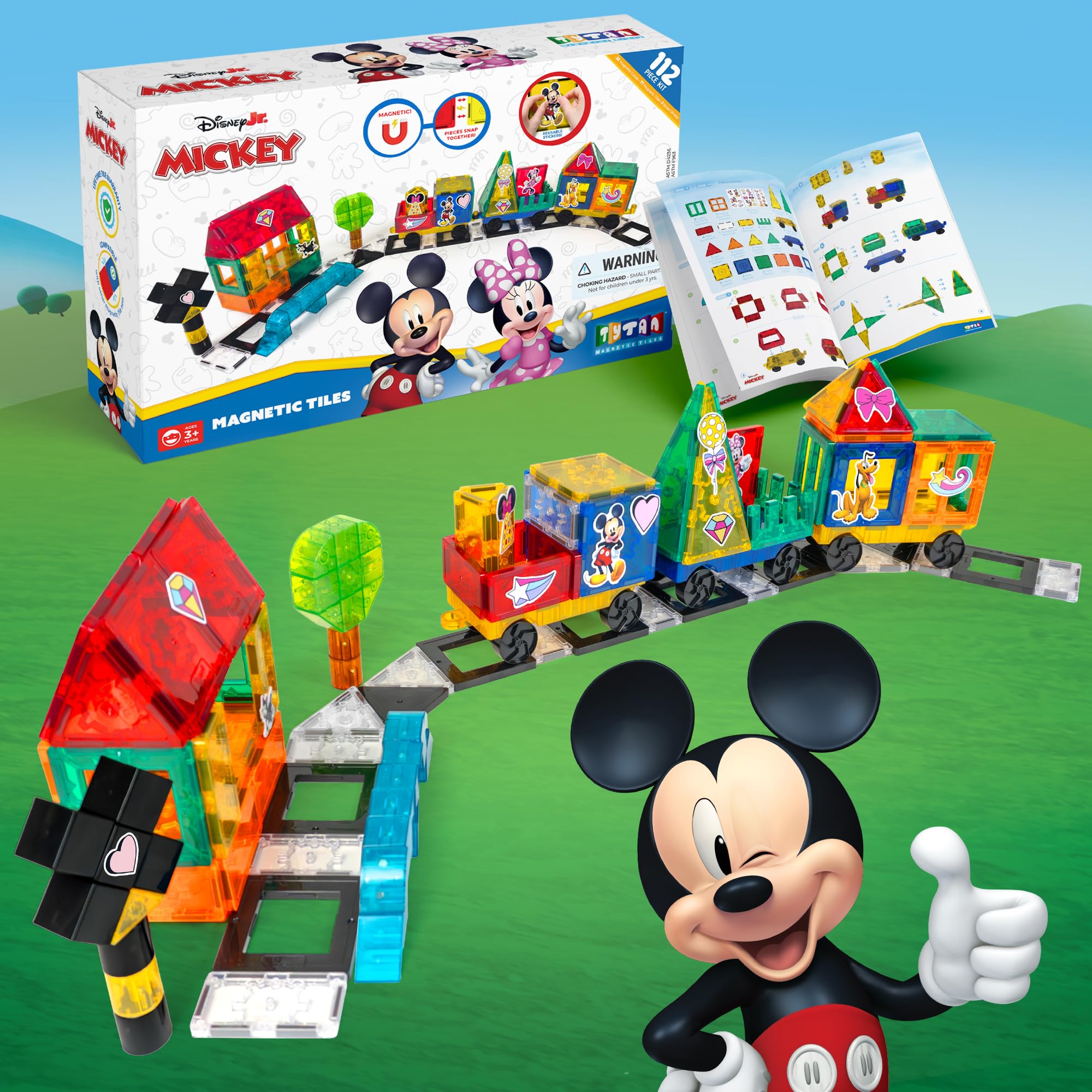 Amazon.com: Tytan Official Disney Junior Mickey Mouse Jumbo Train