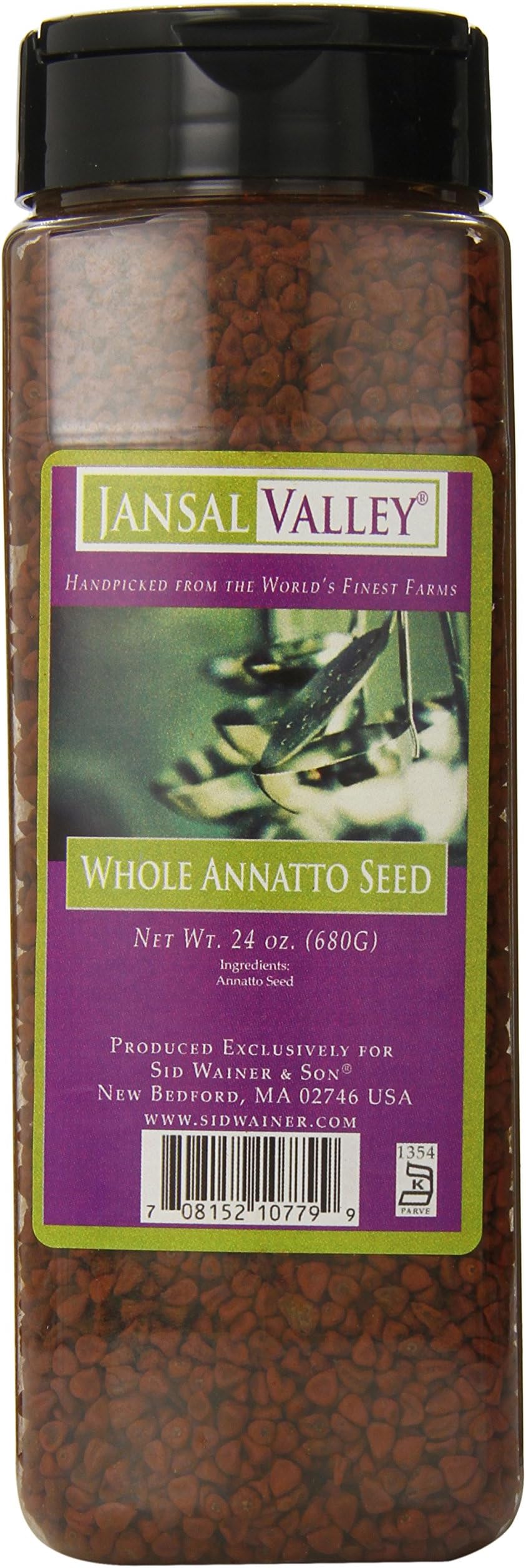 Jansal Valley Whole Annatto Seed, 24 Ounce