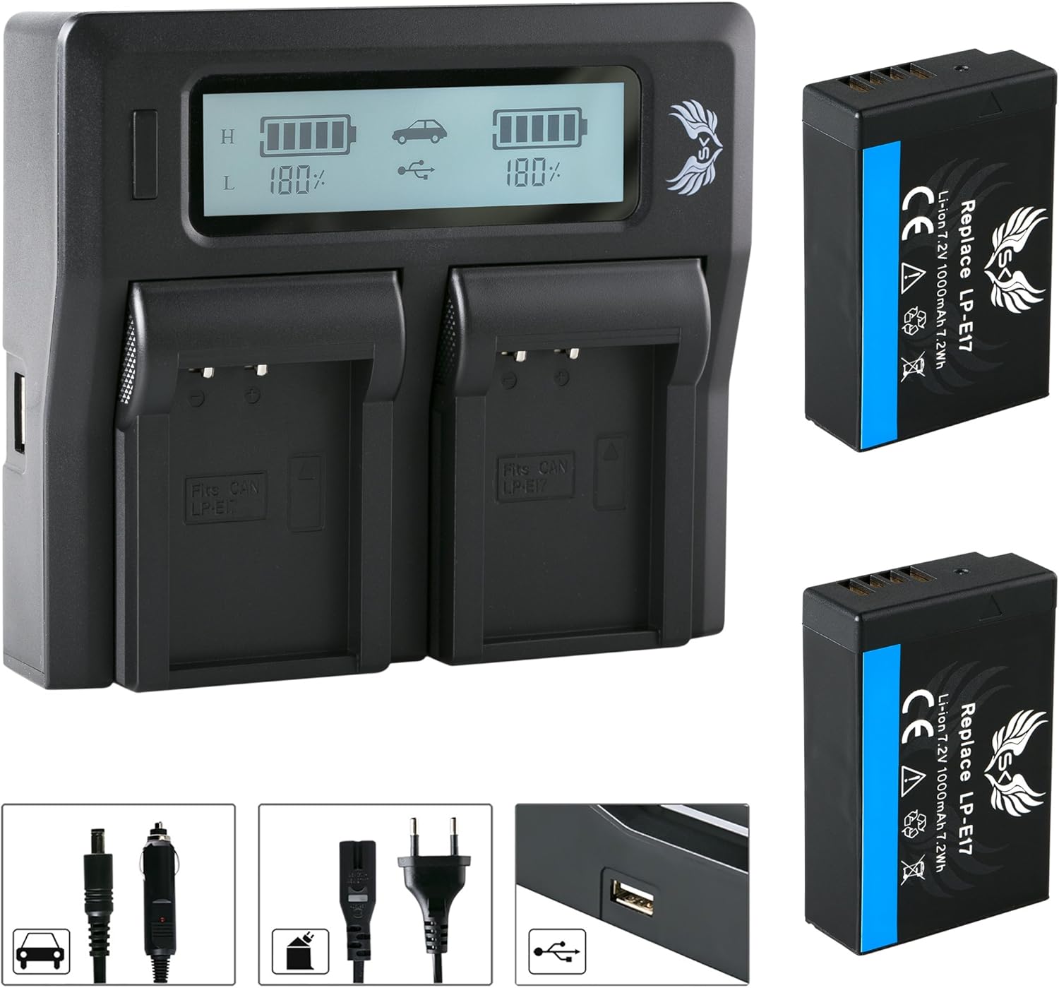 Blumax Akku Passend F&uuml;r Canon LP-E17 EOS RP M3 M6 750D 760D R8