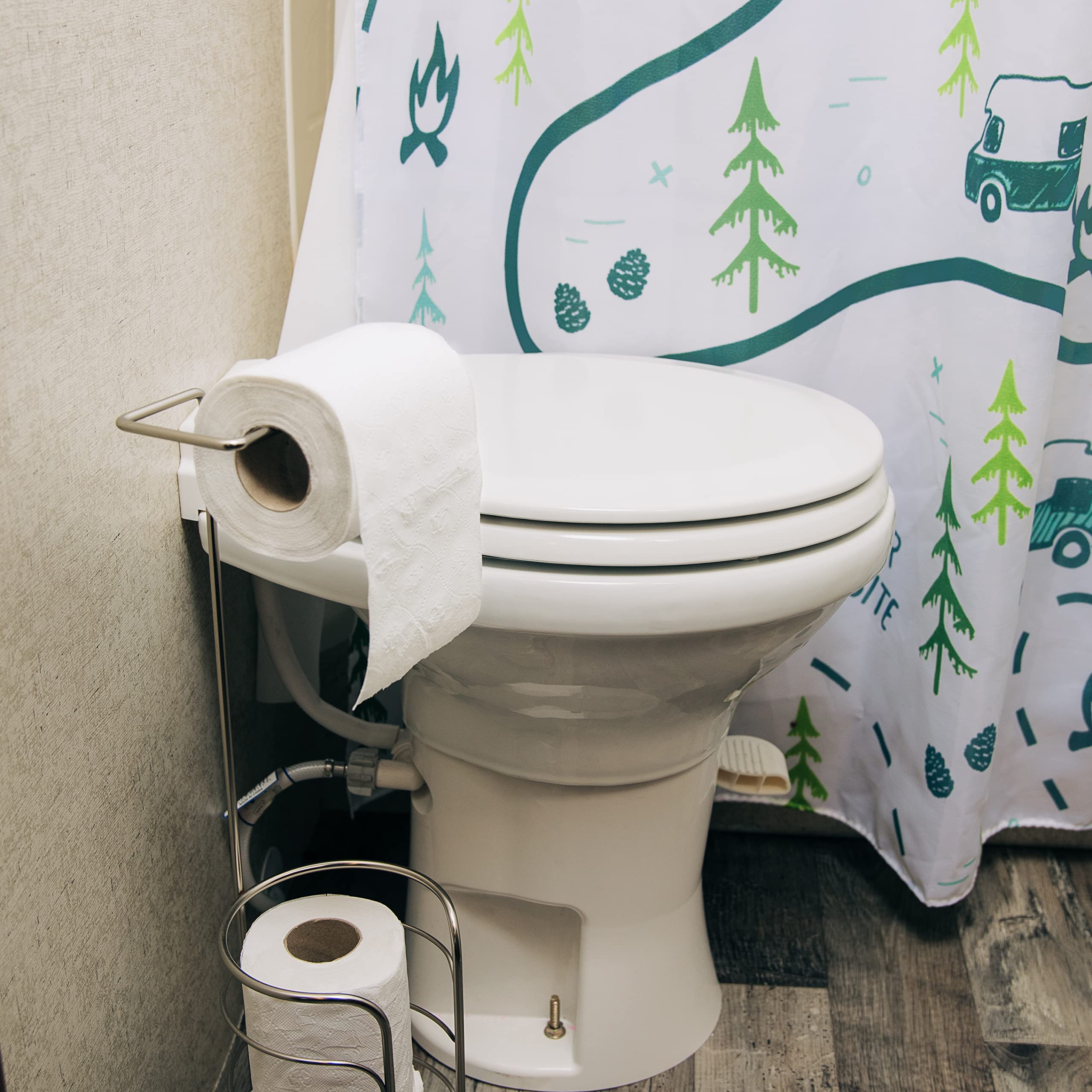 Camco TST 1-lagiges Toilettenpapier | Klärgrube Safe | 4 Rollen, 280 Blatt pro Rolle (40275)