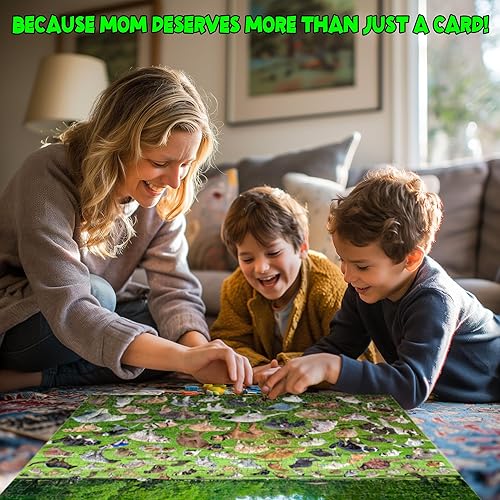 Miniatura 17 de Funwares Rompecabezas original de 101 cachorros, rompecabezas de 1000 piezas para perros, divertido regalo para amantes de los perros, elefante