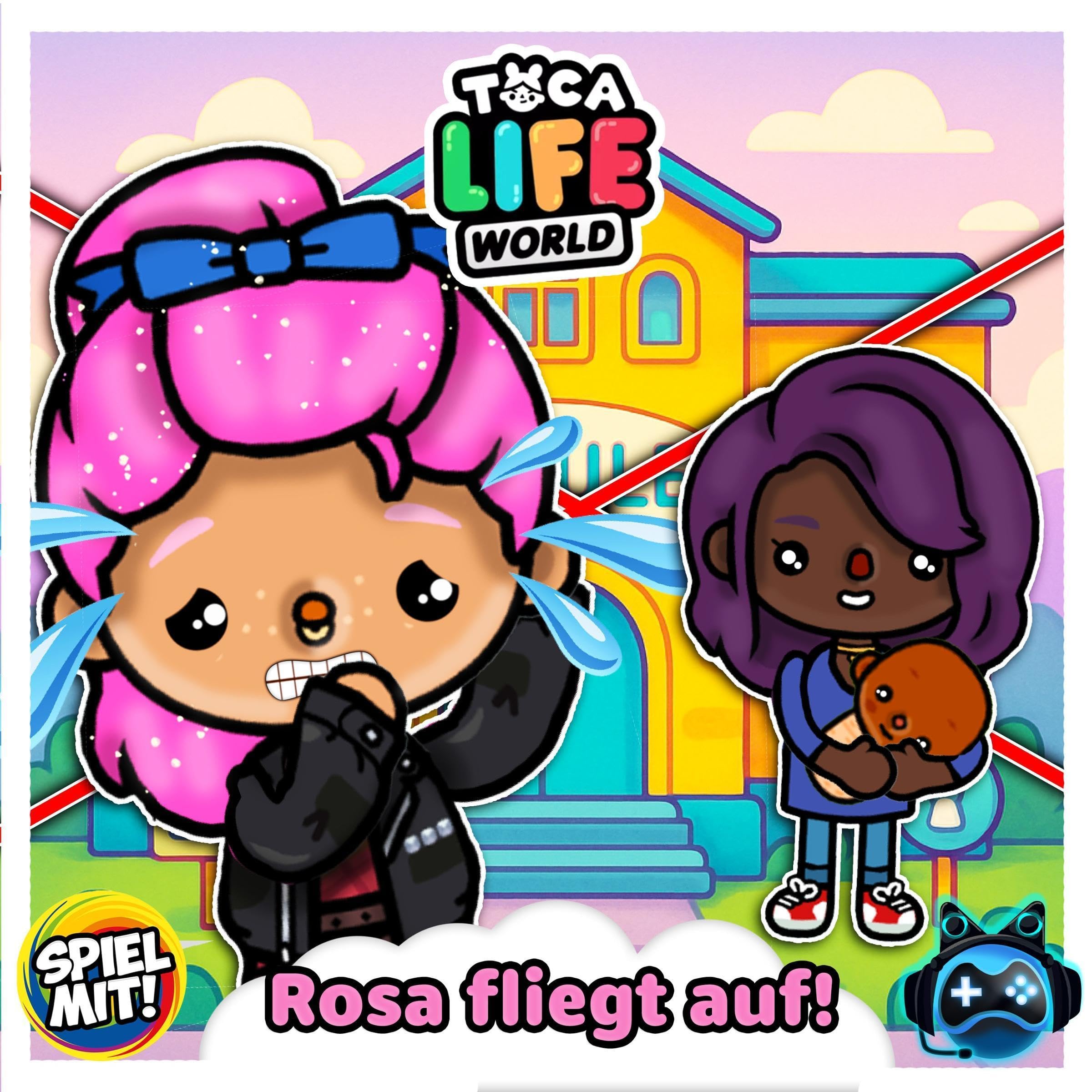 Cover art for Rosa fliegt auf!
