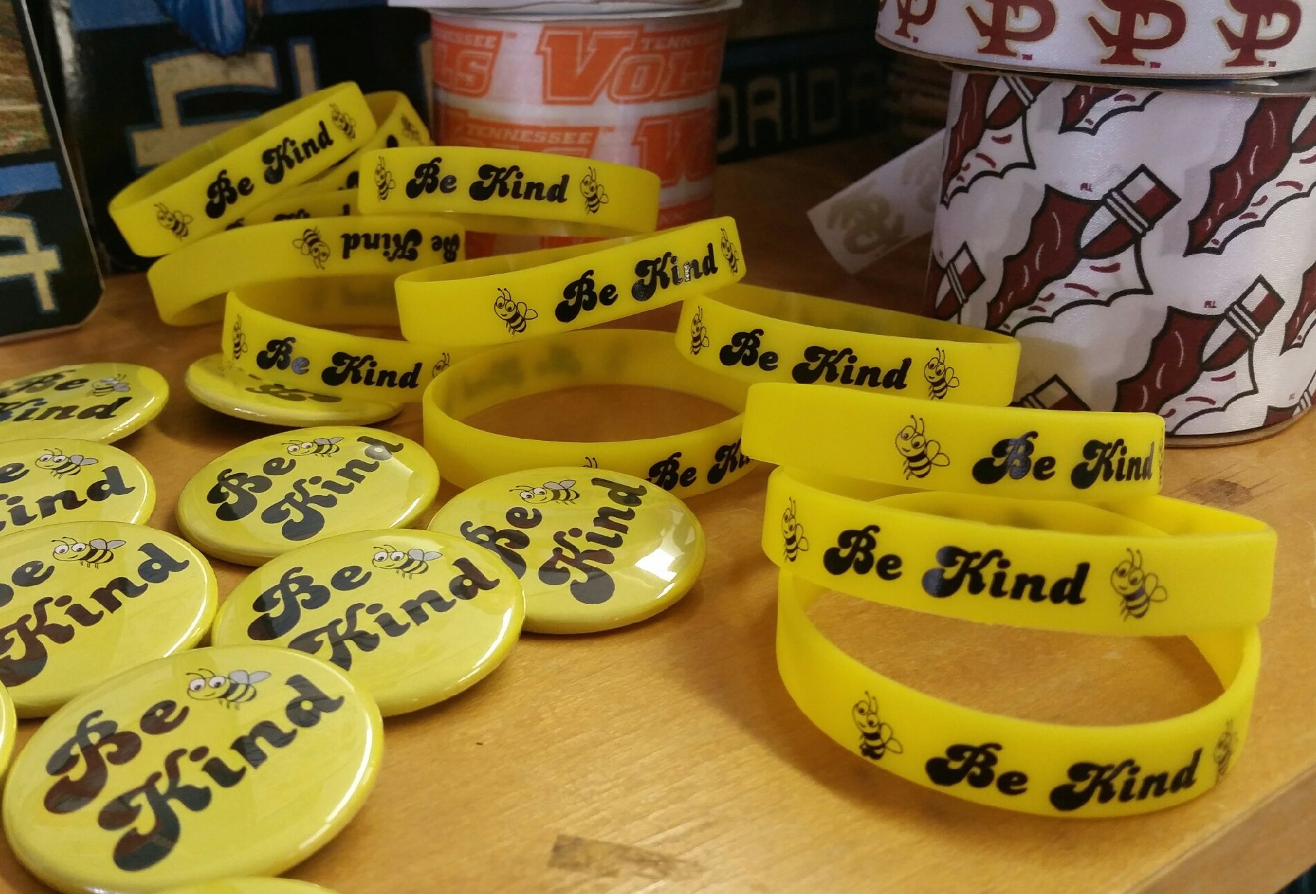 Be Kind Custom Inspirational Wristband 12 pack