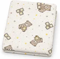 Toalha de Banho com Capuz Bebê 100% Algodão – Macia, Absorvente e Confortável p/Recém-Nascido e Criança (Bege)