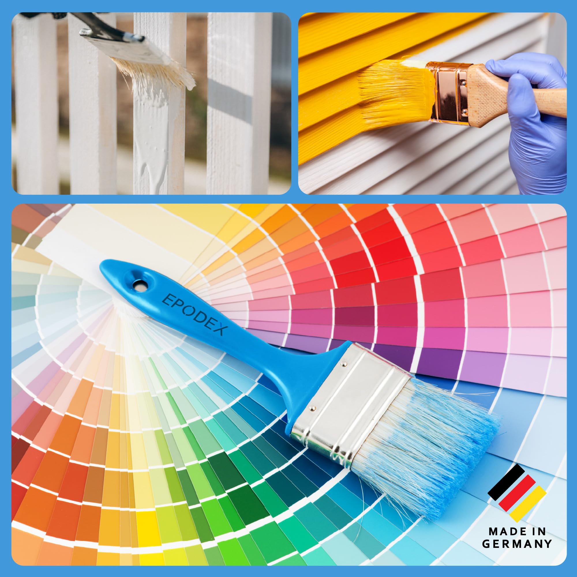 EPODEX ACRYLIC PROTECT+ Peinture bois - Gris silex - Pastel