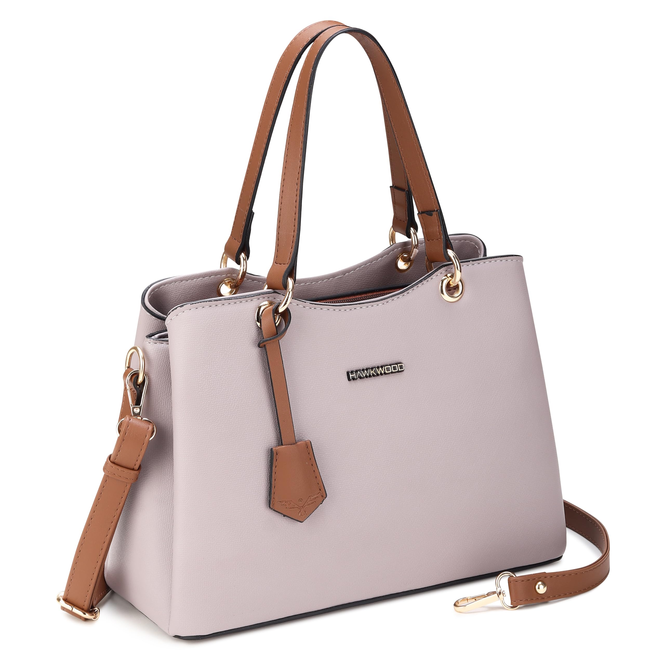 hawkwood Ladies Handbag with Shoulder Strap, Faux Leather Handbag-picture-15