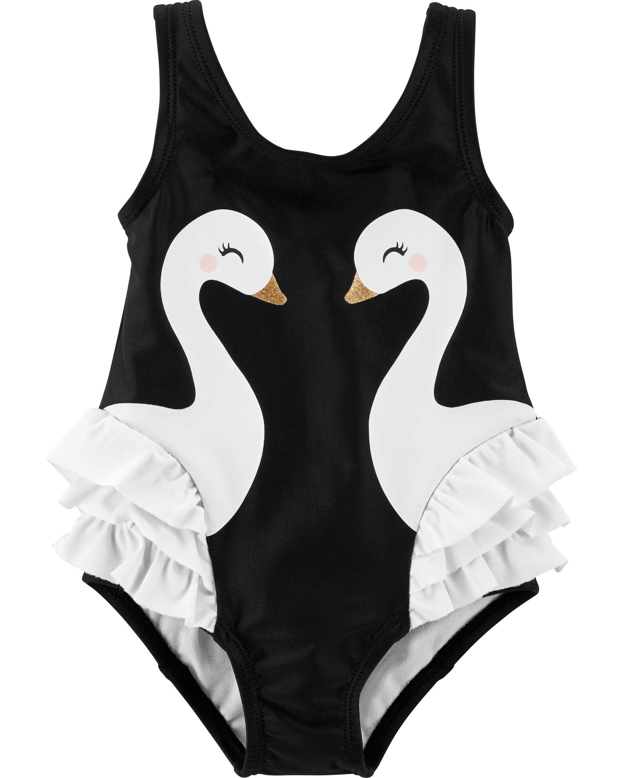 Maillot de bain une pièce Carter's pour filles résistant au chlore