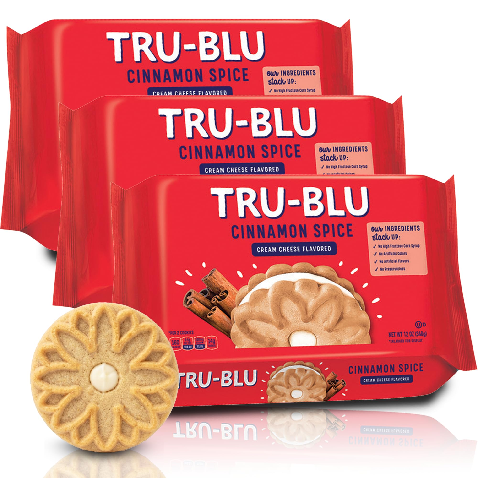 Amazon.com: Tru Blu Cinnamon Spice Cookies With Creme Cheese