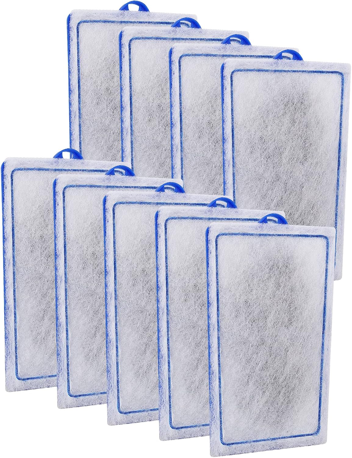 9 Count Assembled Medium Filter Cartridges Compatible with Tetra Whisper Bio-Bag Filters 10i PF10 Reptofilter 90 GPH Medium Replacement Filter Cartridges for Whisper Filter & Aquariums