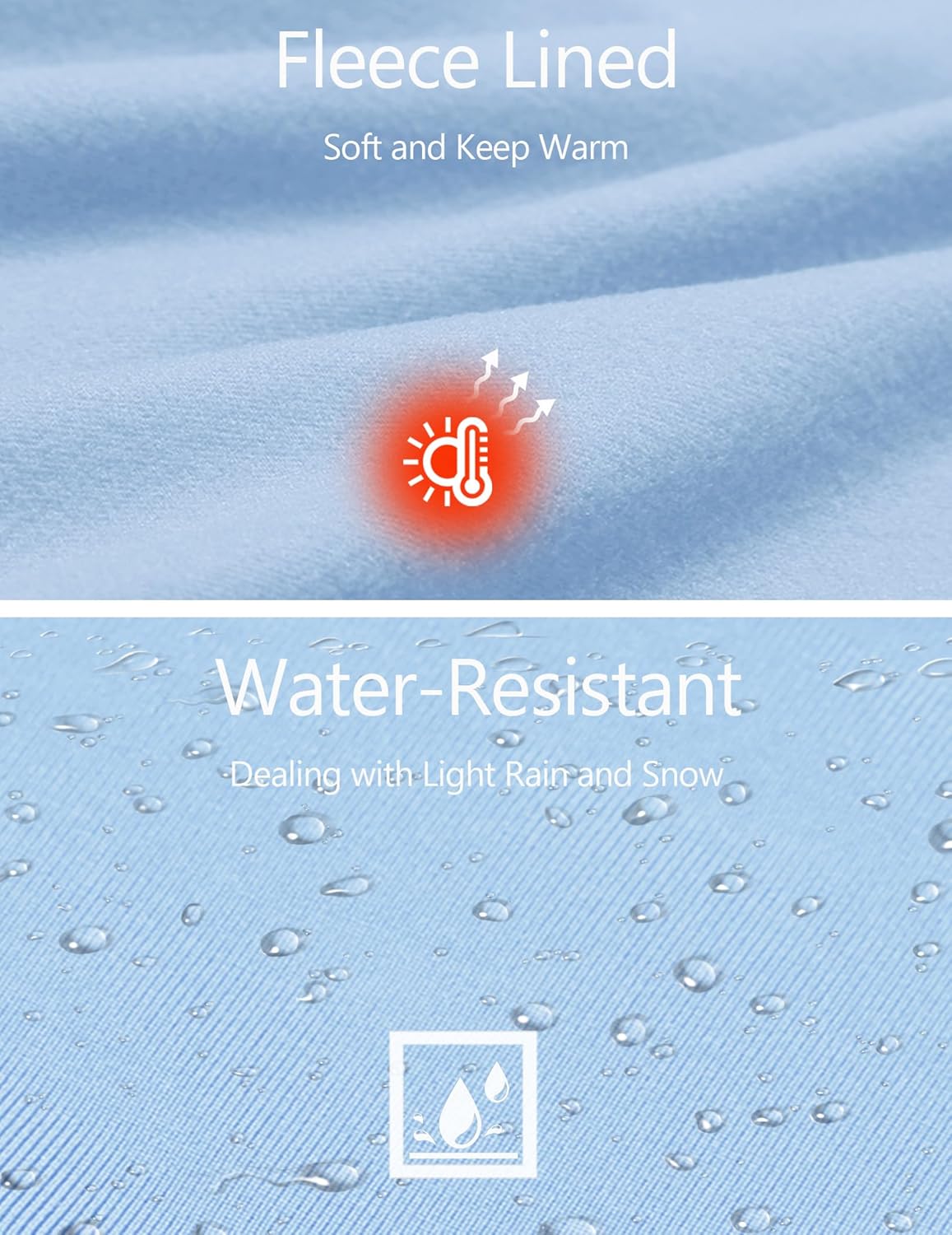 Zaclotre Girls Fleece Jacket with 4 Pockets Long Sleeve Zip Up Warm Athletic Winter Coat Kids Sweatshirt for 5-14 Y - Image 4