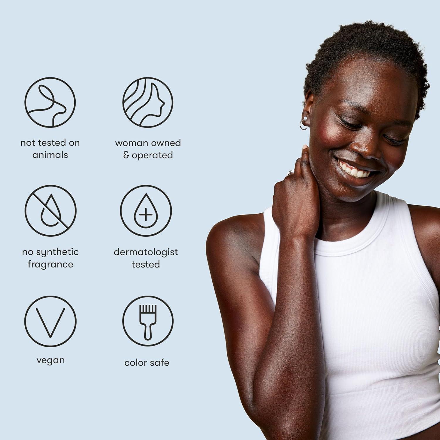 Odele Moisture Repair Sulfate-Free Shampoo & Conditioner Set, for Intense Hydration to Restore & Nourish Dry or Damaged Hair, 13 Fl Oz Each (2-Pack)