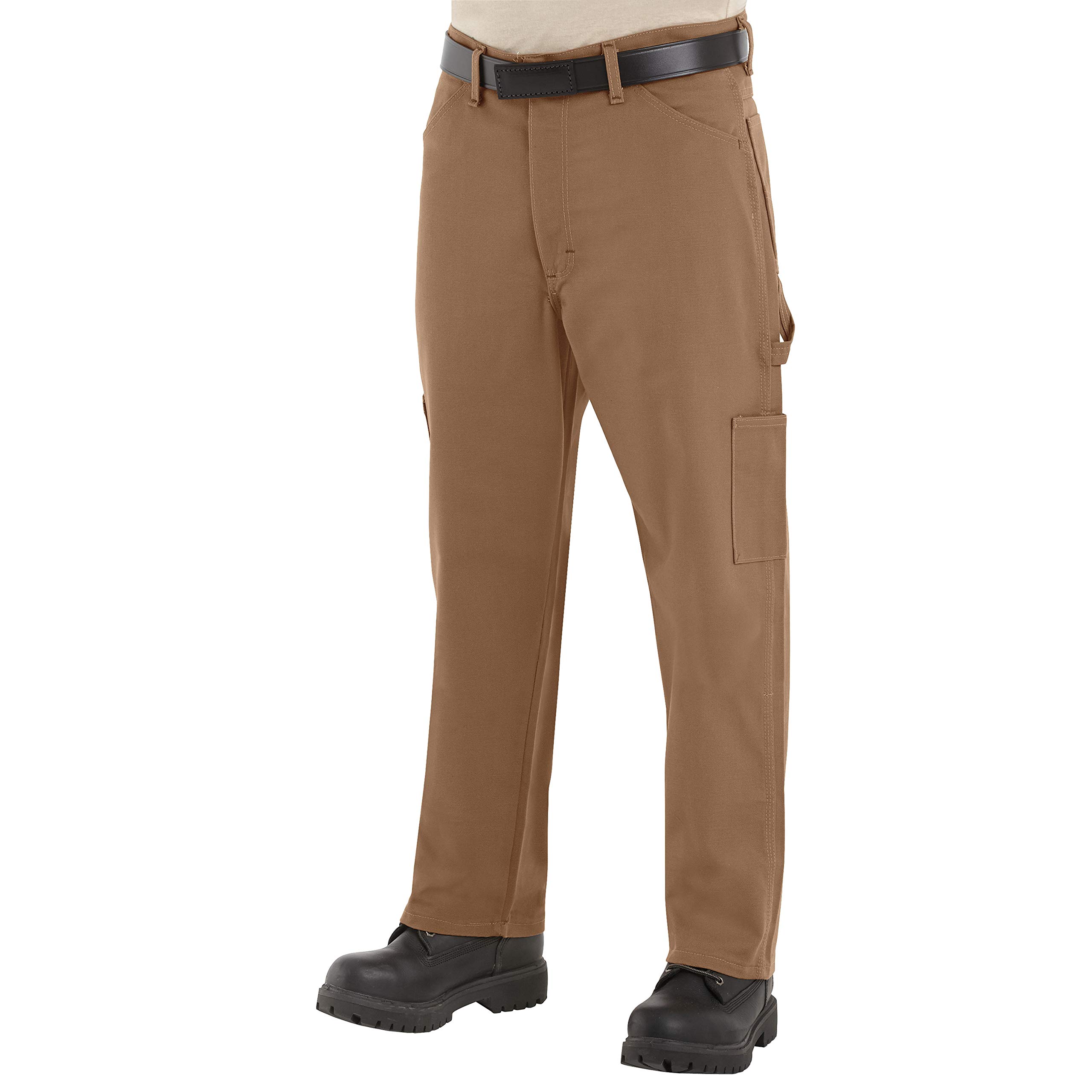 Bulwark Men's Midweight FR Dungaree Brown Duck 34W x 30L