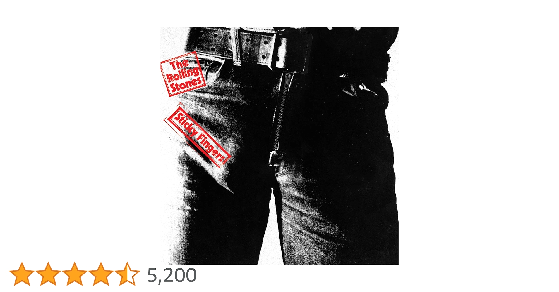 Amazon.co.jp: Sticky Fingers-Hq/Remast- [Analog]: ミュージック