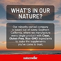 Vista 11 de NatureWise Complejo de vitamina B para mujeres y hombres – con ácido fólico biotina B1 B2 B3 B6 B12 – Apoya la energía celular y la claridad mental