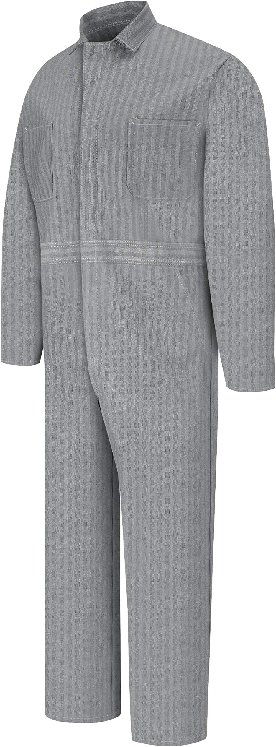 Red KapMen's Snap-Front Cotton Coverall