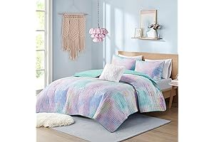 Intelligent Design Twin Quilt Set Girls