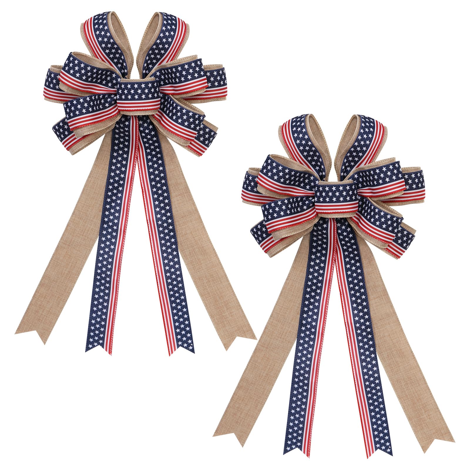 JIALEIXI 4th of July Decorations - bows and ribbons | Mubboo