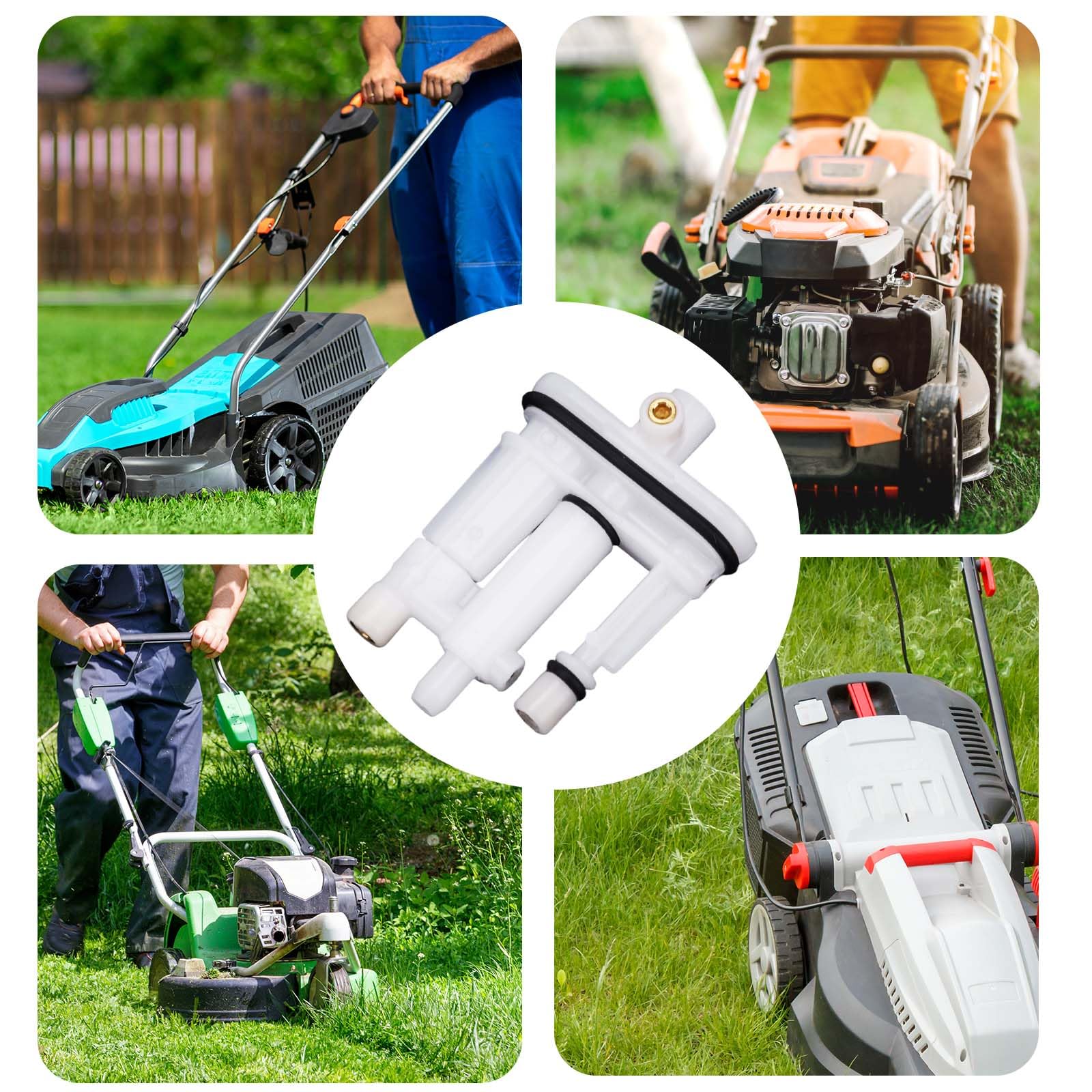 8szt Główna Dysza Gaźnika do Briggs & Stratton 09P702 450E 592792 596521, Części Zamienne Silnika Kosiarki i Sprzętu Ogrodowego dla 09P702-0045-F1 09P702-0148-F1 09P702-0162-F1