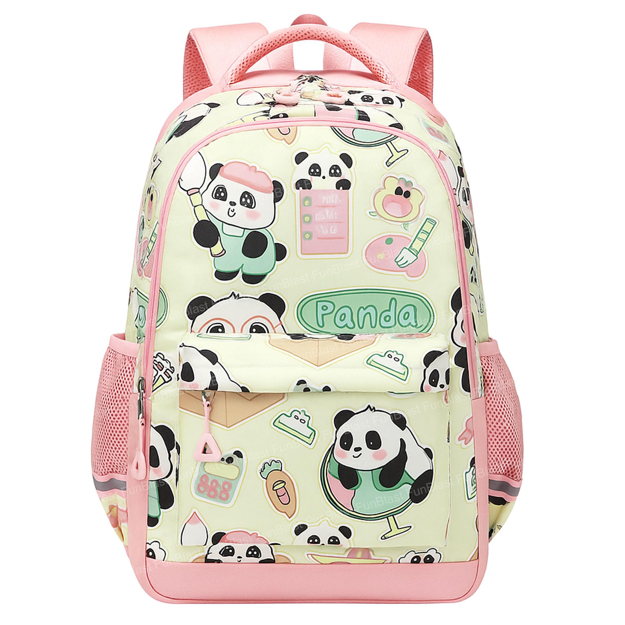 funblast School Bag for Kids - Cute Panda Bagpack, Multifunctional Lightweight Large Capacity Bag for Girl Kids, Stylish School Bag for Girls, Travel & Picnic Bag (45 X 30 X 17 Cm)-picture-41