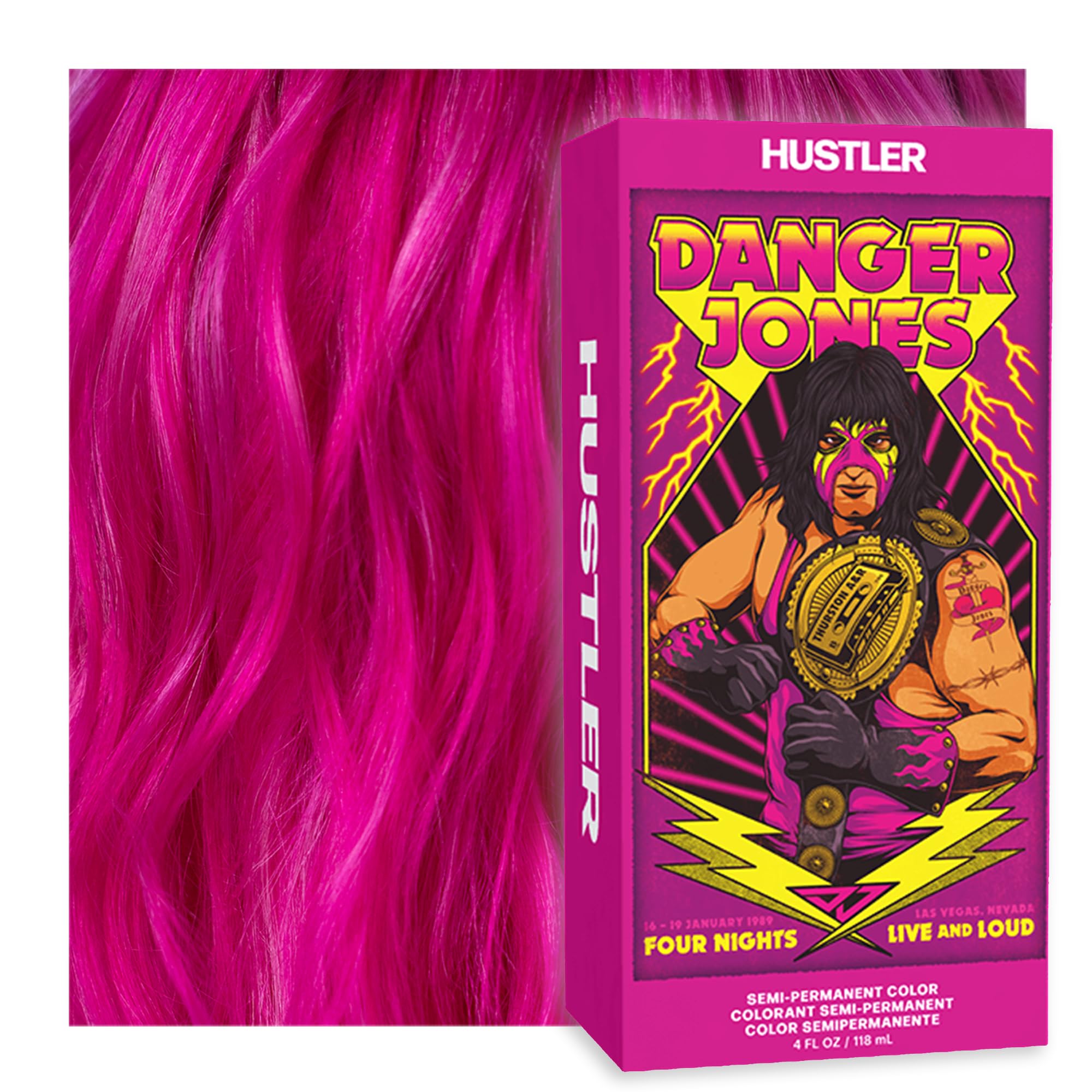 Hustler Semi-Permanent Hair Dye - Vegan & Cruelty-