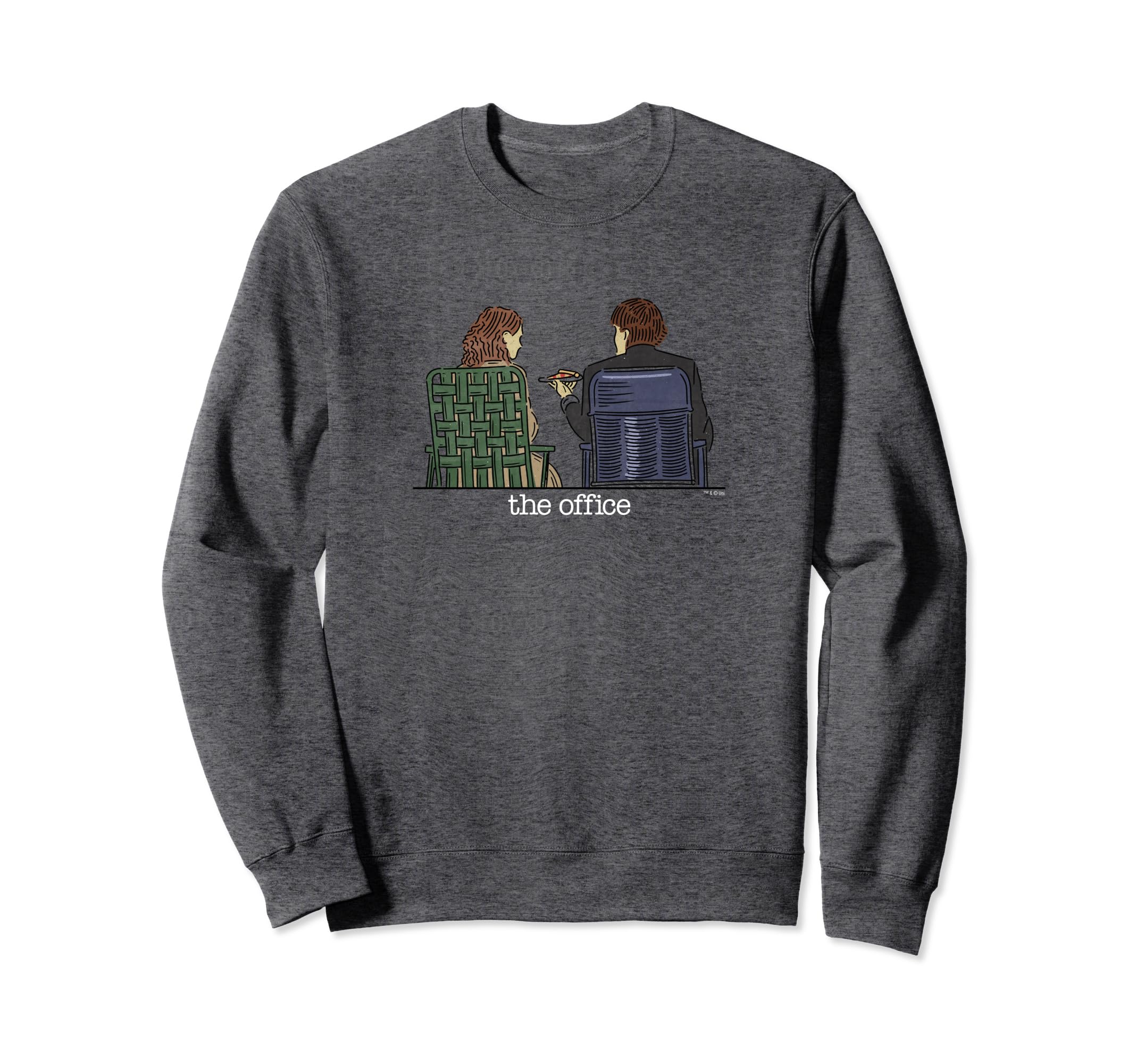 The Office Jim Halpert and Pam Beesly Roof Date Sweatshirt