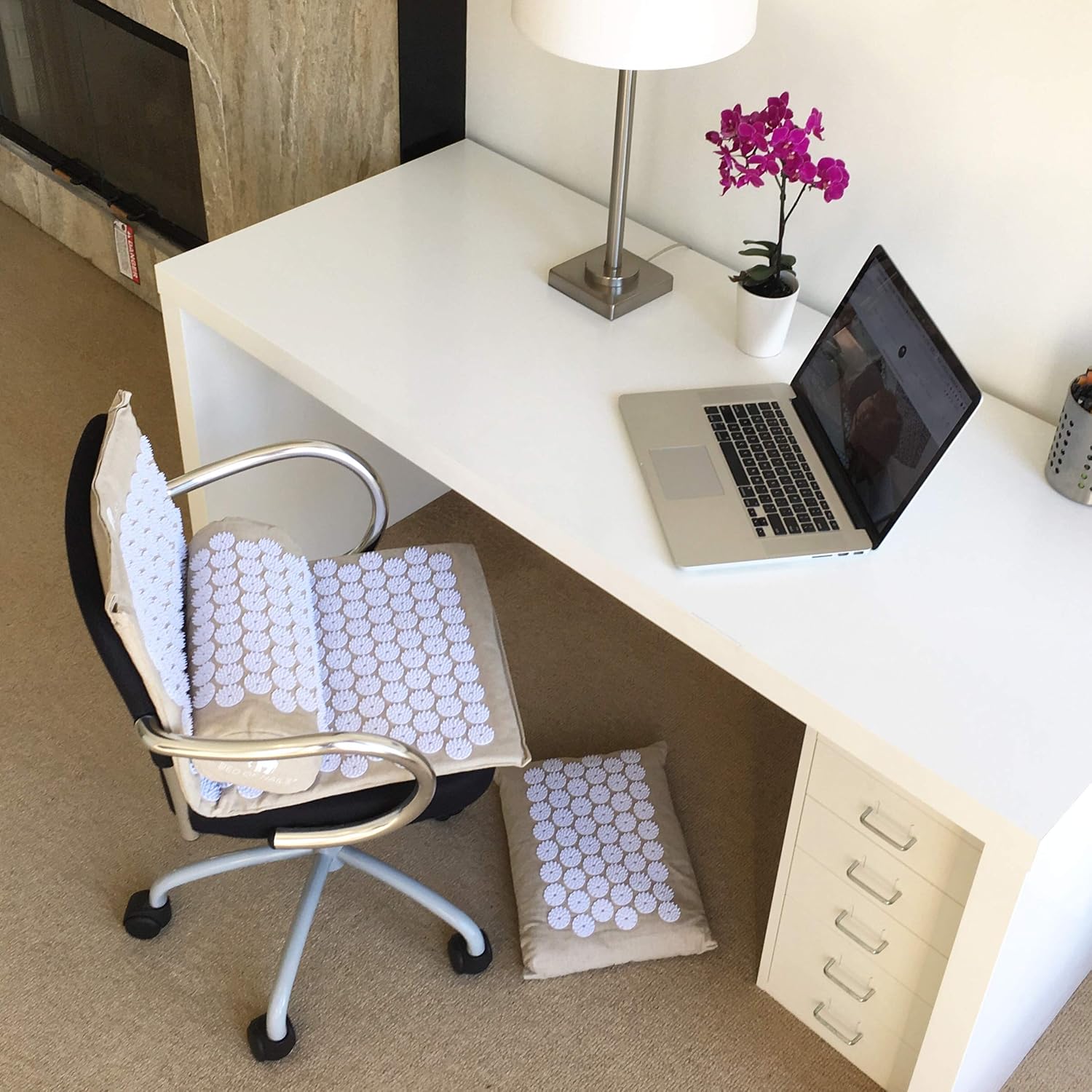 Bed of Nails ECO Acupressure Cushion, Made with EcoFriendly Materials BigaMart