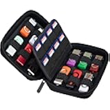 USB Thumb Flash Pen Drive Storage Holder/Memory Card SD SDXC SDHC Card Holder Case/External Hard Drive Case/Universal Electronic Accessories Organizer (12USB+16SD)
