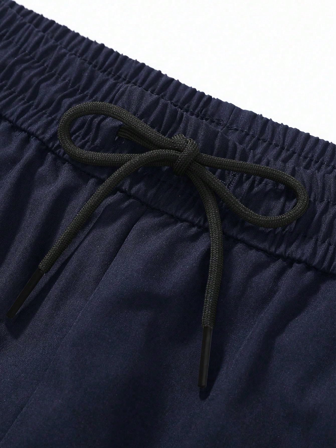 AVANOVA Pantalones de chándal negros para hombre – Cintura con cordón, ajuste holgado, pantalones deportivos de secado rápido, pantalones deportivos ligeros y transpirables (Track 40)