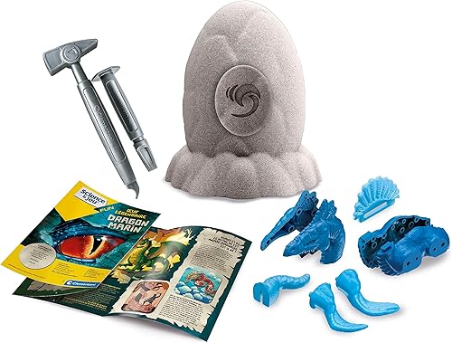 Miniatura 3 de Clementoni - Science & Play - Legendary Egg - Sea Dragon - Breakable Egg and Dragon to Assemble - Hammer and Chisel Included - for Kids Ages 6+