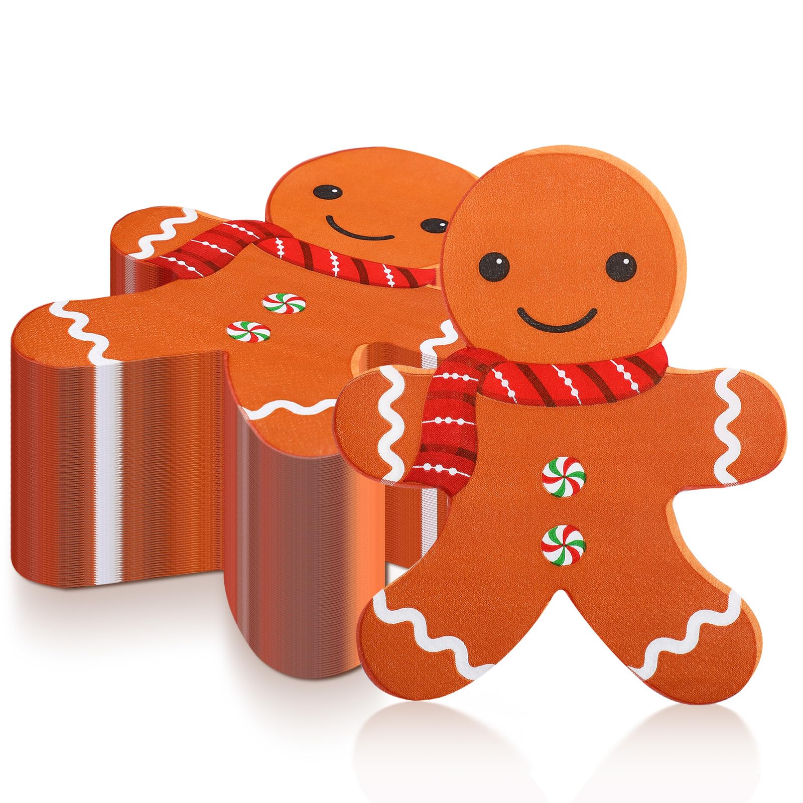 Servilletas de Navidad desechables de papel absorbente para mesa de invitados de Año Nuevo 8