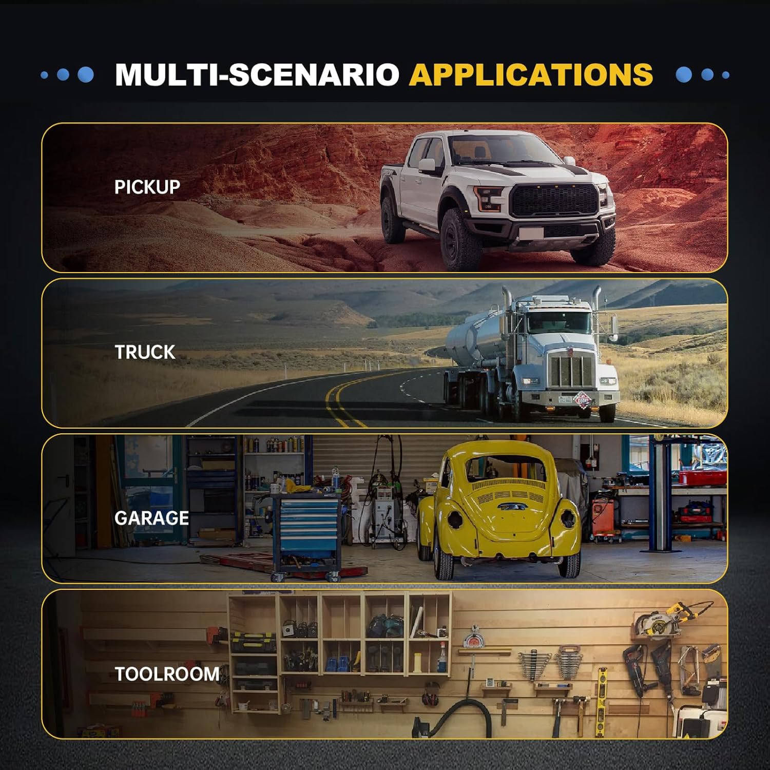 30"x 13.2"x 13.5" Steel Truck Tool Box, Heavy Duty Trailer Tongue Storage Box with T-Handle Latch and Keys, Waterproof Black