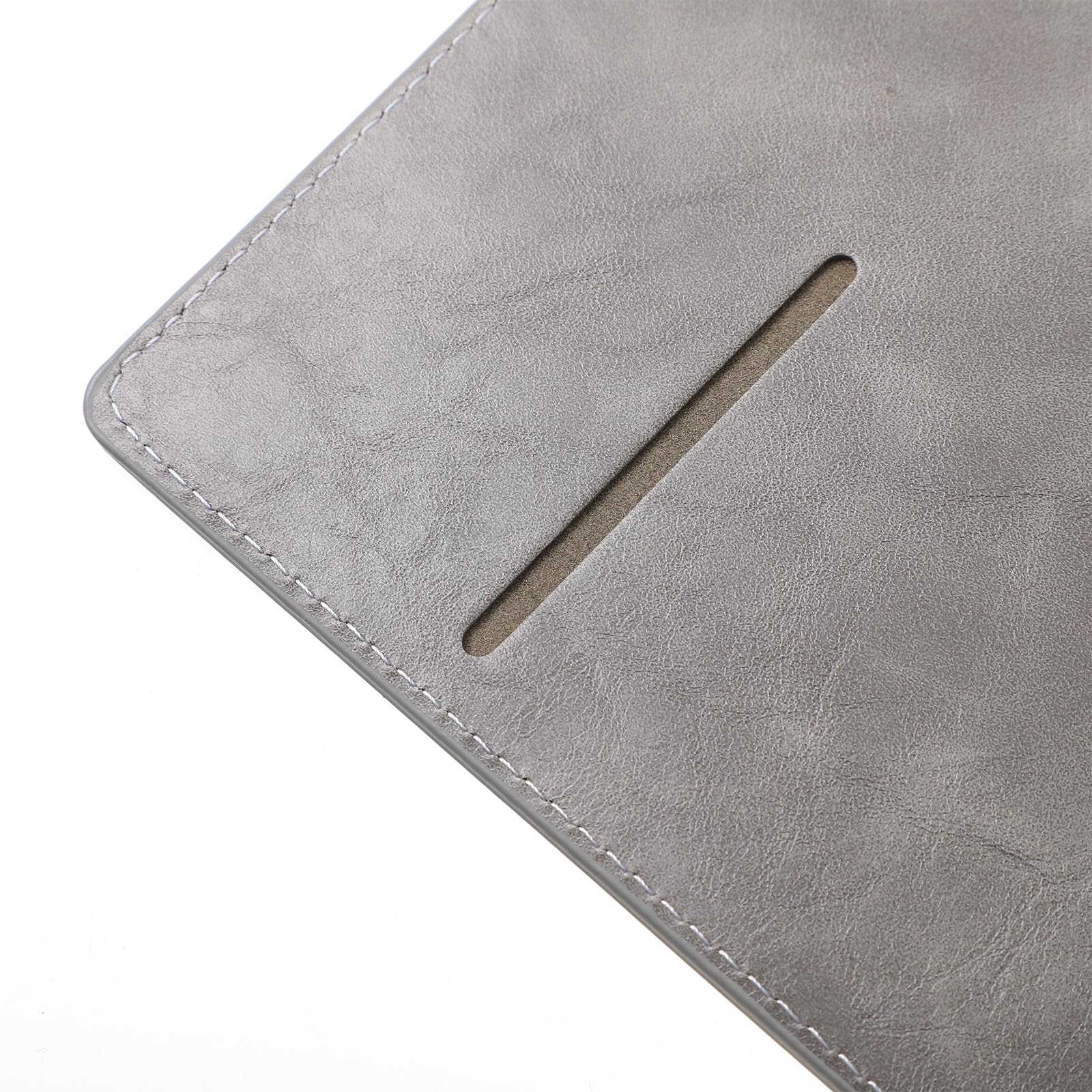 Healeved Cartella Portadocumenti Aziendale in Pelle PU A4 Chiusura Magnetica Organizer Multifunzione per Ufficio e Conferenze Porta Documenti Professionale per Viaggi di Lavoro