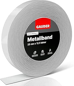 GAUDER Metallband Selbstklebend Schwarz I Ideal Für Tonies®-Figuren & -Regale I Ferroband I