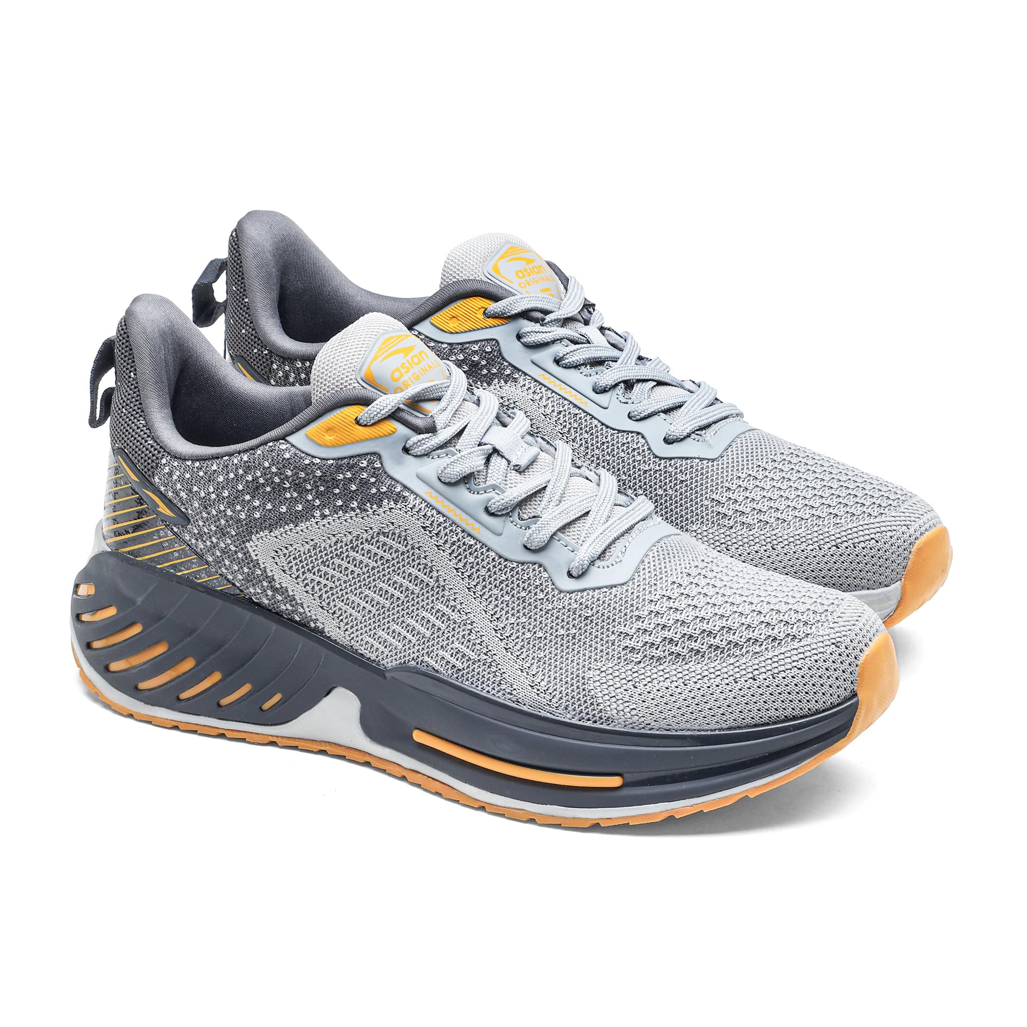 asian Powerplay-32 Men’s Running Shoes | Knit Upper, Lateral & Arch Support, Energy Return Memory Foam Shoes & Stable Grip Outsole | Ideal Boys Shoes for Running, Training-picture-45