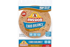 Mission Carb Balance Fajita Whole Wheat Wraps