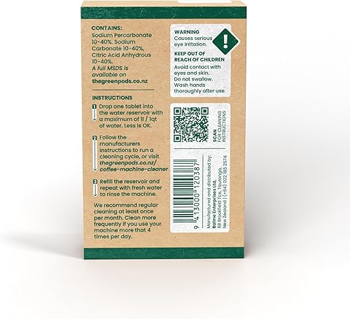 Miniatura 4 de Tabletas limpiadoras para cafetera, suministro de 1 año, compatible con todas las máquinas, incluyendo Breville, Delonghi, Nespresso, Keurig y más.