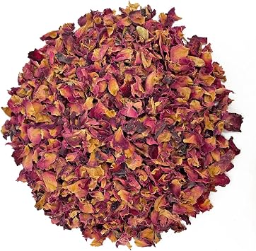 Bunny Bistro Rose Petals 1kg | 100% Natural Forage Treat for Rabbits, Guinea Pigs & Small Animals