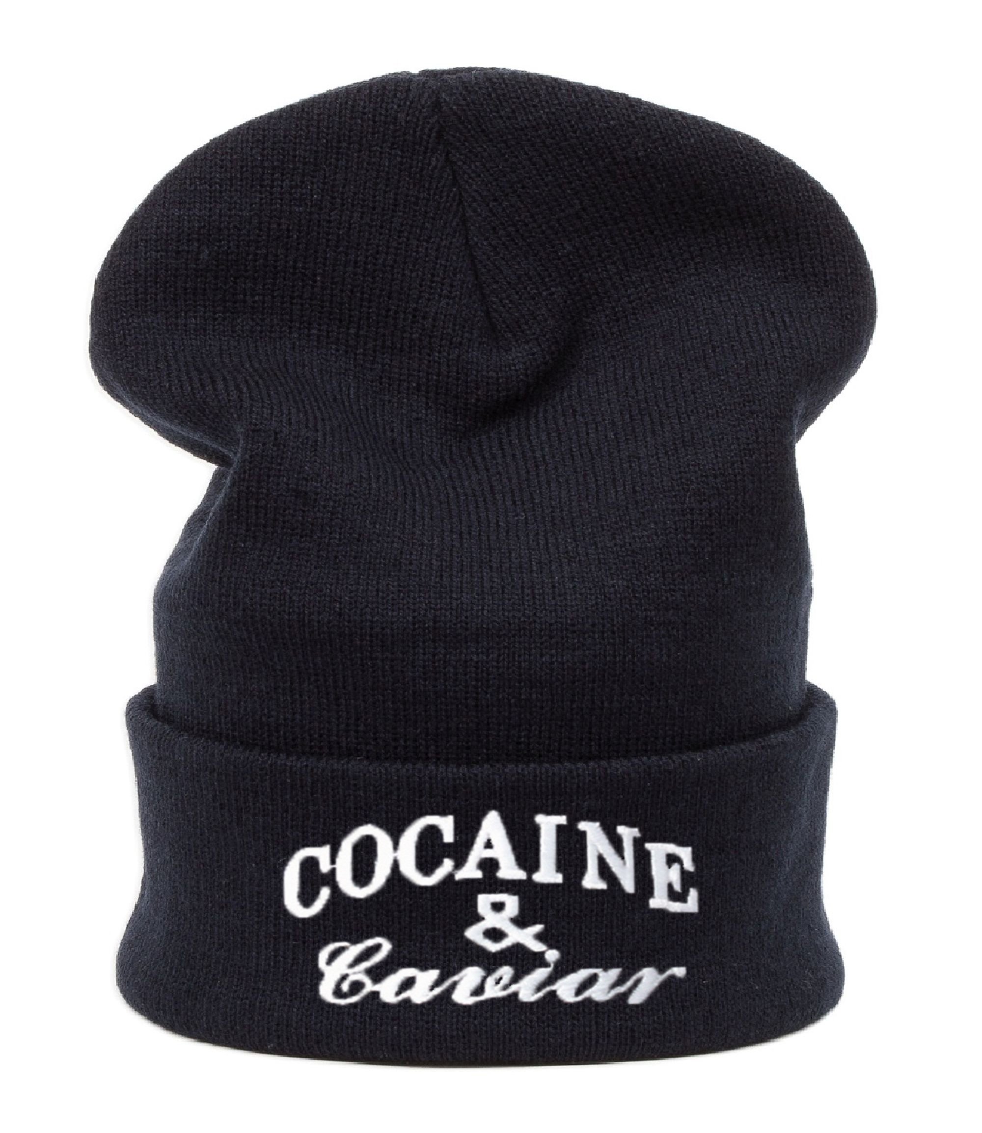 Men Women Winter Beanie Hat Cocaine Caviar Oversized Baggy Warm Cap MFAZ Morefaz Ltd