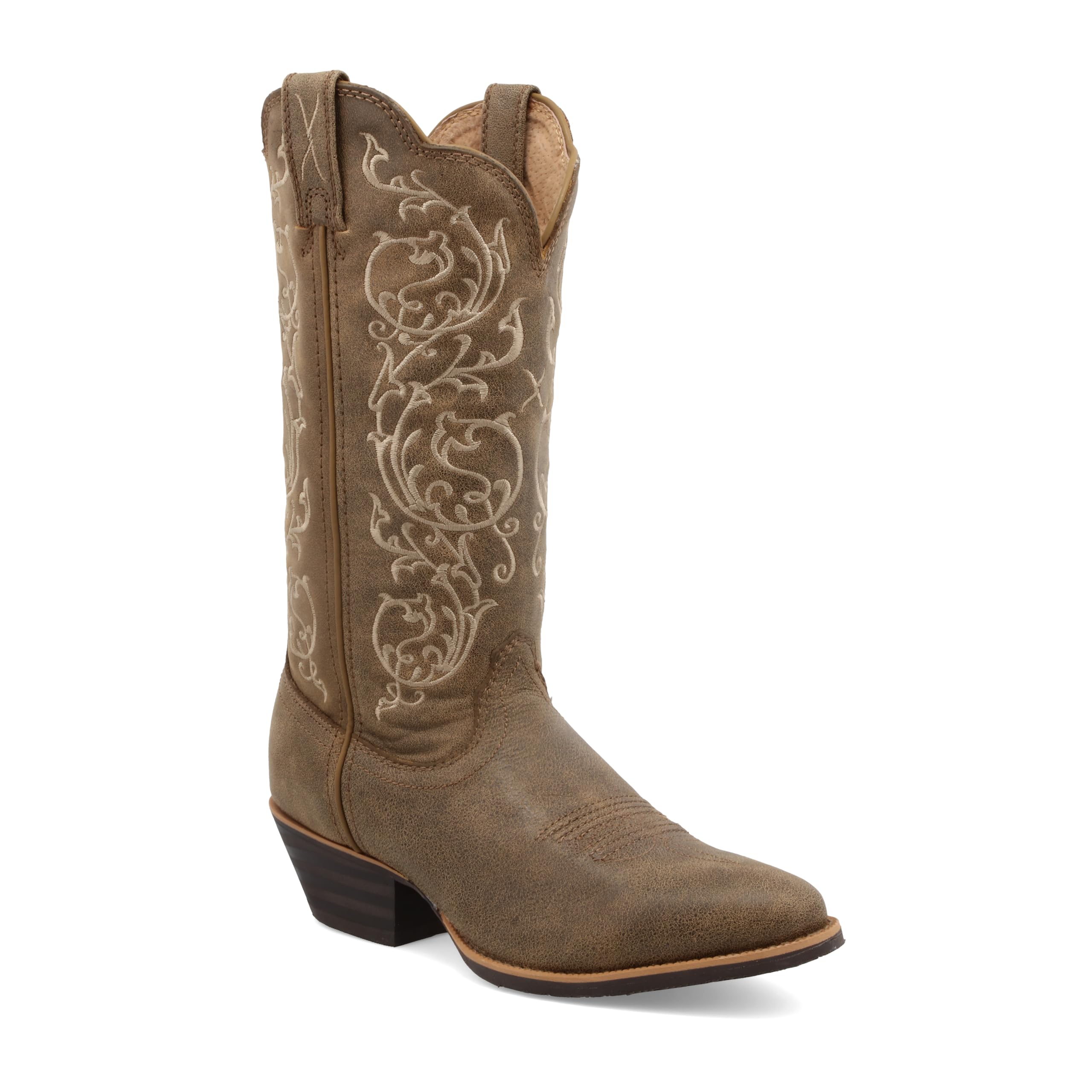 Twisted X Women's 12" Western Boot, Narrow Round Toe with CellSole