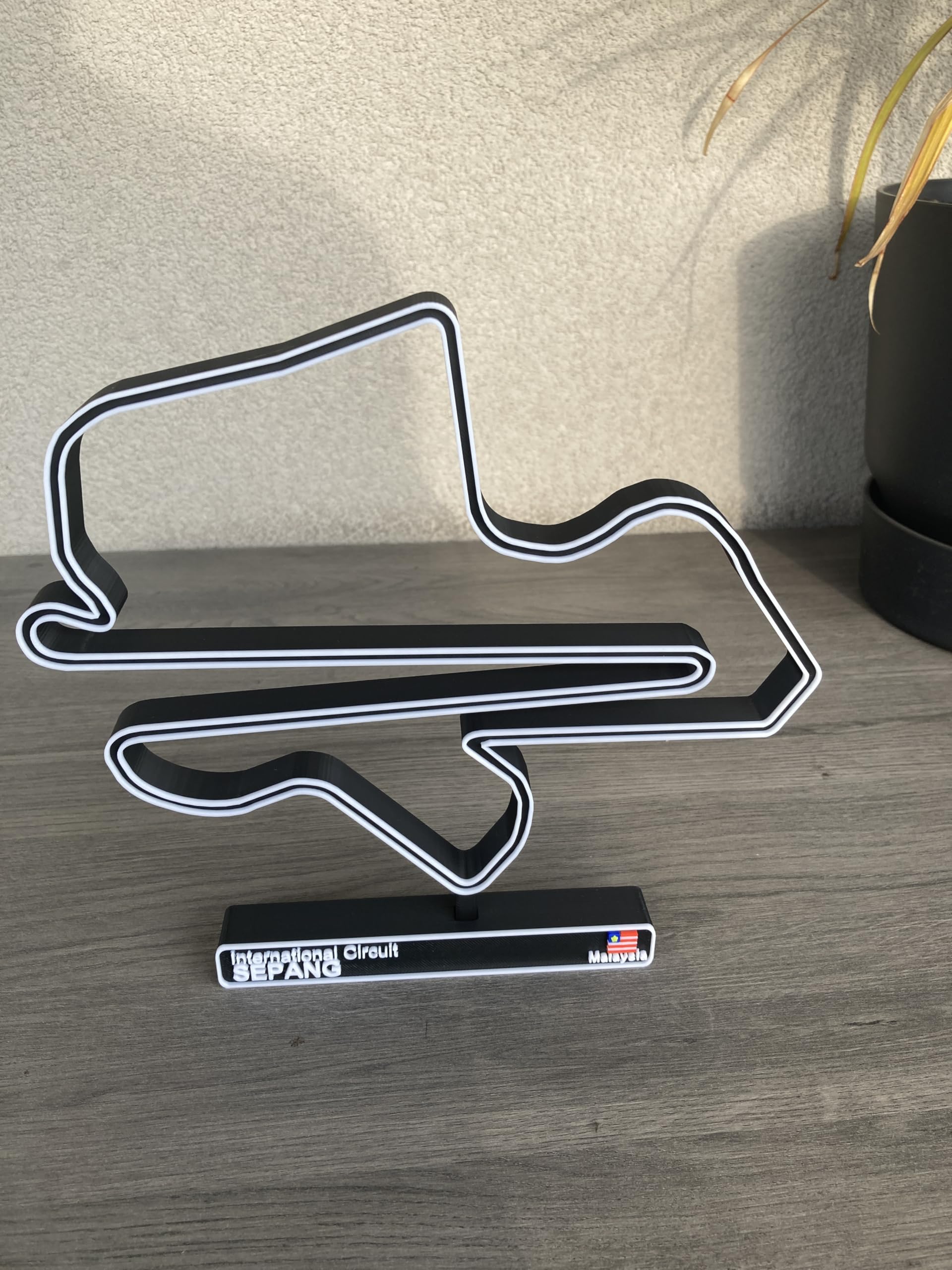 Circuito de Sepang, Maqueta de Circuito de Carreras 3D, Decoración del Automóvil