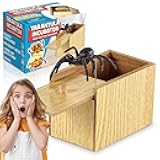 Gagster Spider Box Prank Fake Tarantula Incubator – Hilarious Practical Joke Toys – Trick & Scare Surprise Rubber Spider – Prank Present Packaging – Funny Joke Gifts for Kids & Adults