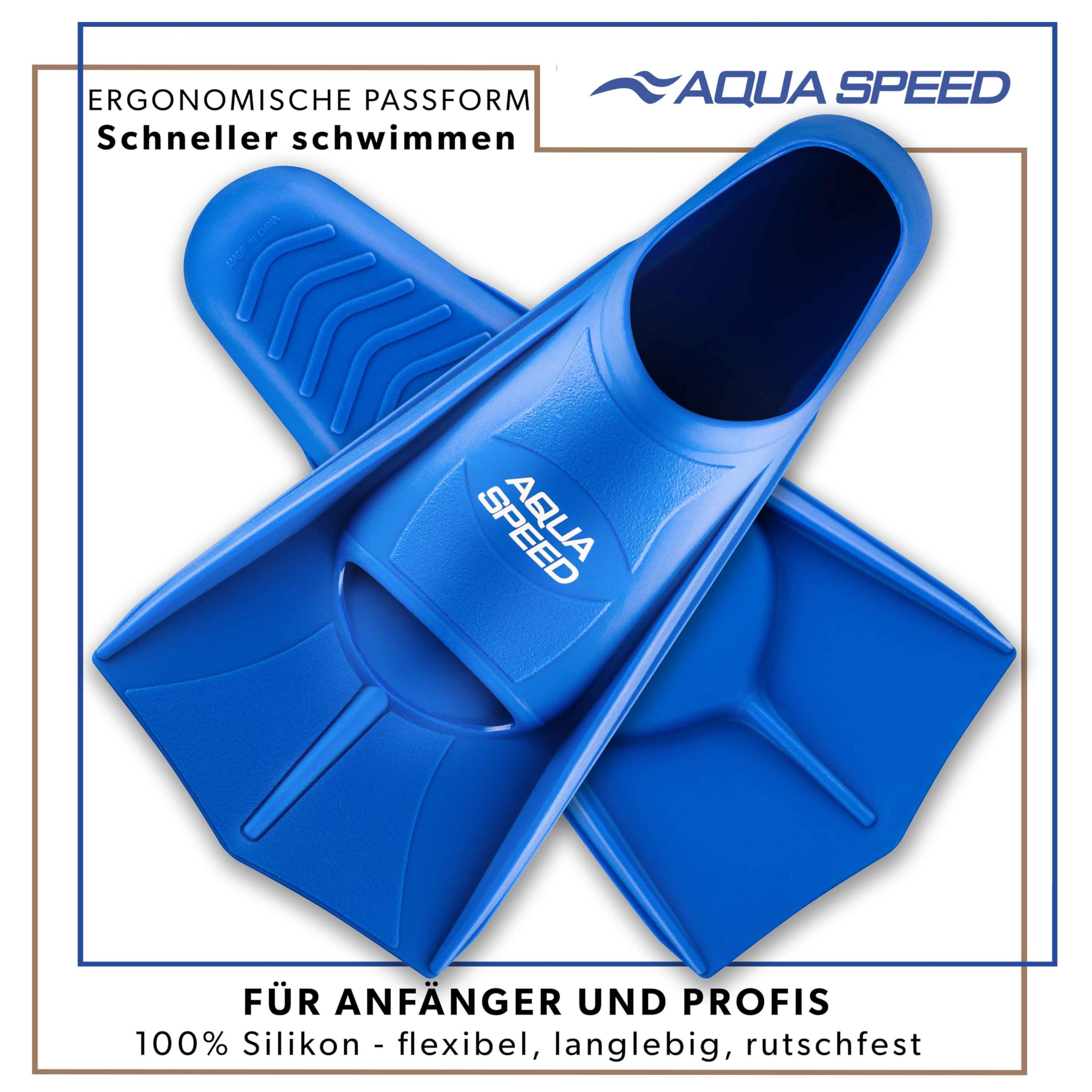 Aqua Speed FUSION Lunghe pinne da nuoto per adulti e bambini + ULTRAPOWER #SWIM | pinne da allenamento | pinne lunghe | pinne da immersione