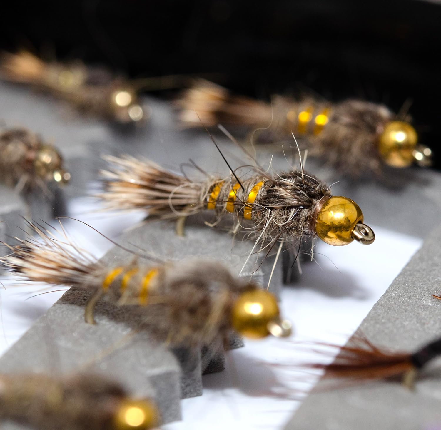 Outdoor Planet 36/48 / 60 Premium Hand Tied Fly Fishing Flies Assortment Kit | Dry/Wet/Nymph/Streamer/Terrestrial/Leech/Popper/Woolly Bugger Flies Set for Trout/Bass/Salmon/Steelhead/Panfish